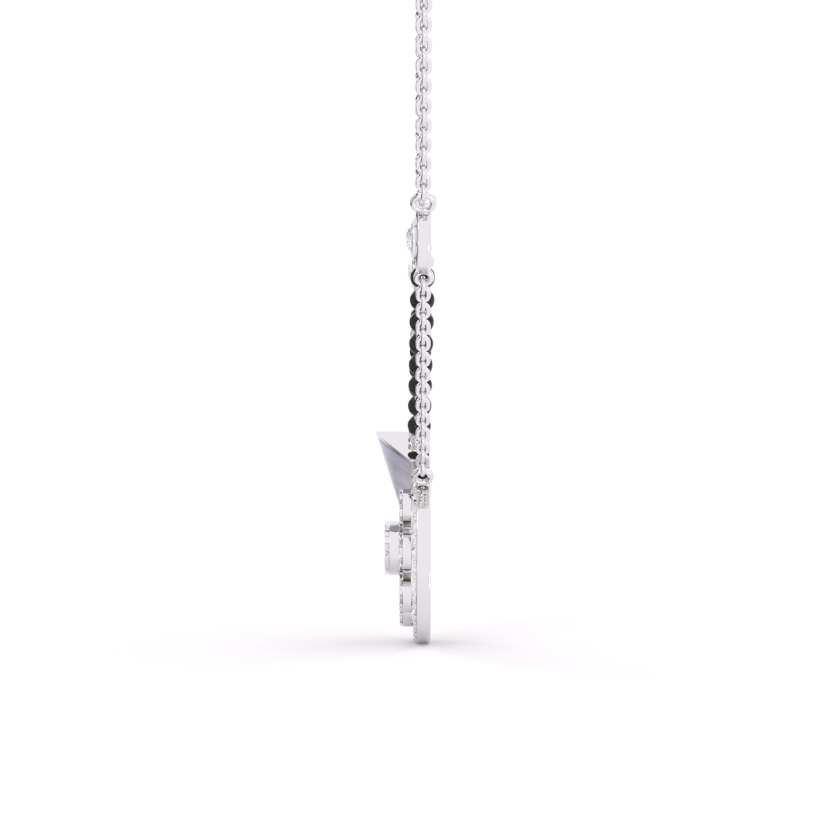 Classic Glimmering Round Diamond Mangalsutra